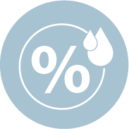 Controllo umidità tra il 65 e il 95%